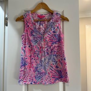 Lilly Pulitzer Essie sleeveless top
